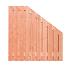 douglas 21 plankenscherm geschaafd blank afbouw 1 6x14cm 180x180 90cm