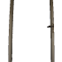 verstelbaar stalen poortframe zwart gepoedercoat 98 5x190cm incl. kokerprofiel en beslagset 