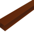 weo essential gardenwall f profiel ip 3 5x4 5x300cm ral8028