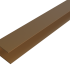 weo essential gardenwall f profiel teak 3 5x4 5x300cm ral8024