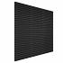 lattenscherm grenen zwart gespoten horizontaal verticaal 180x180x5cm