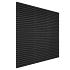 lattenscherm grenen zwart gespoten horizontaal verticaal 180x180x5cm
