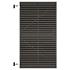 lattendeur horizontaal grenen zwart gespoten stalen frame 178x99x5cm