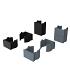 boston plastic wedges 15mm ral9005 66st 