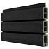 wpc modern fenceboard ebony black 2 1x16x178cm wb 15cm 