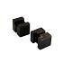 pvc adaptor clip t.b.v. centreren dubbele staafmat 6 5 6 schermen in de h gleufpaal
