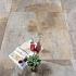 geoceramica multicolor stone mix natural 100x100x4cm
