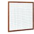hardhouten betonijzer trellis 180x180cm