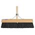 zaalveger zwart incl. steel 40cm