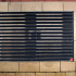 aco schoonlopermat rubberstroken 100x50cm