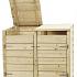 containerkast dubbel 129x152x91cm