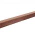 hardhouten geschaafde damwandregel met sponning 4 5x6 8x200cm