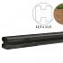 s6 betonpaal betowood pk antraciet gecoat t.b.v. stapelsysteem 11 5x11 5x277cm