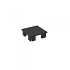 boston paalkap pvc voor poortpaal 9x9cm ral9005