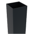 boston aluminium poortpaal 9x9x275cm dikte 4mm hol ral9005