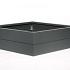bloembak modulair antraciet 210x30x28cm