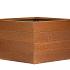 bloembak modulair corten 180x180x70cm