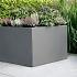 plantenbak vlak antraciet 30x120x60cm