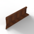 bloembak module inwendig hoekpaneel c 90x28cm r