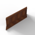 bloembak module parallel paneel e 90x28cm r