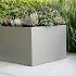 plantenbak vlak taupe 30x210x40cm