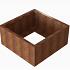 cortenbloembak module 90x90x42 cm