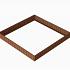 cortenbloembak module 360x360x42 cm