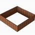 cortenbloembak module 210x210x56 cm