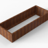 cortenbloembak module 90x240x42 cm