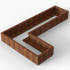 cortenbloembak module l vorm 60x240x150x28 cm