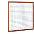 hardhouten betonijzer trellis 180x180cm