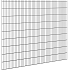 hillfence scherm dubbele staafmat zwart 250x103cm