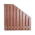 douglas 19 plankenscherm geschaafd blank afbouw 1 6x14cm 180x180 90cm