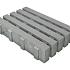 ecostrook grijs 60x40x12cm